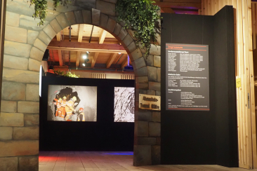 Tunnelbau der Rhätischen Bahn